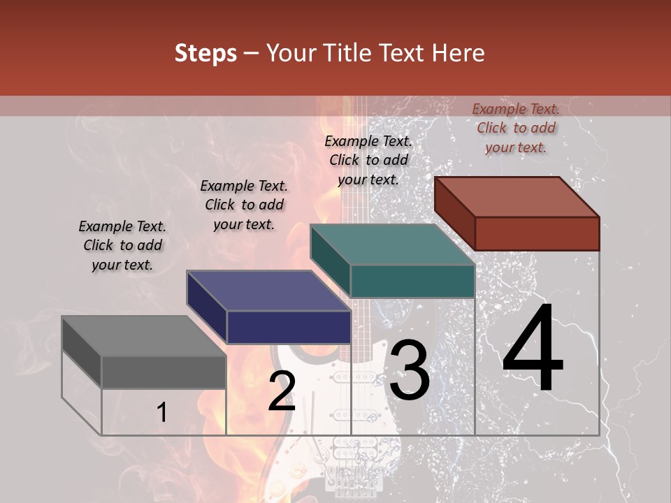 Flammable Electric Inferno PowerPoint Template