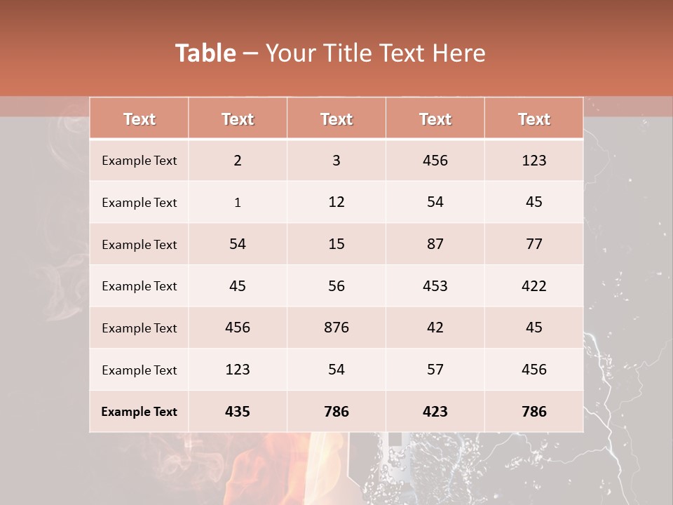 Voice Singing Yellow PowerPoint Template