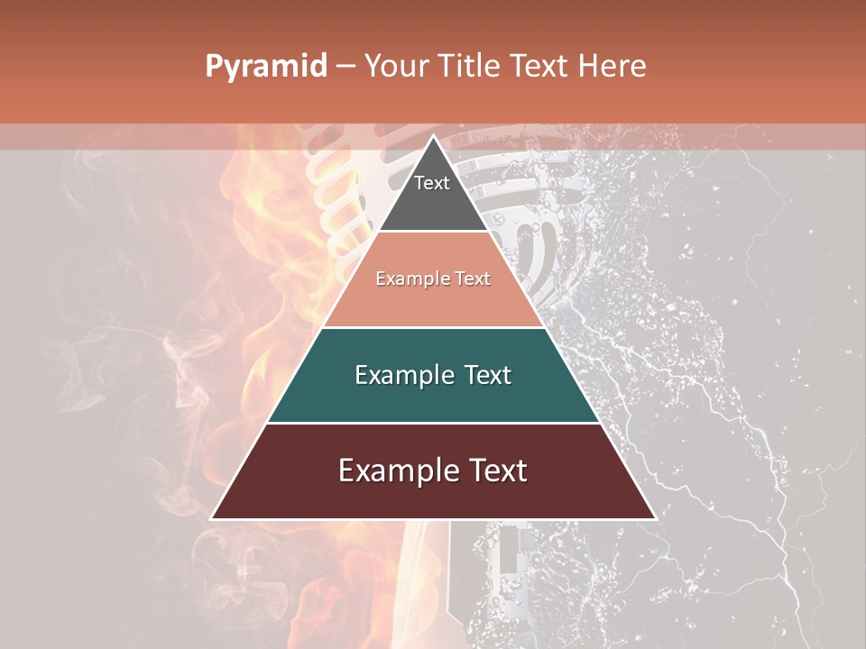 Voice Singing Yellow PowerPoint Template