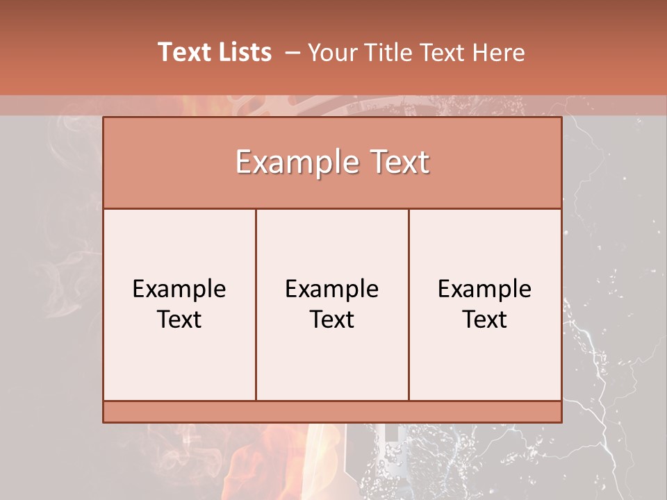 Voice Singing Yellow PowerPoint Template
