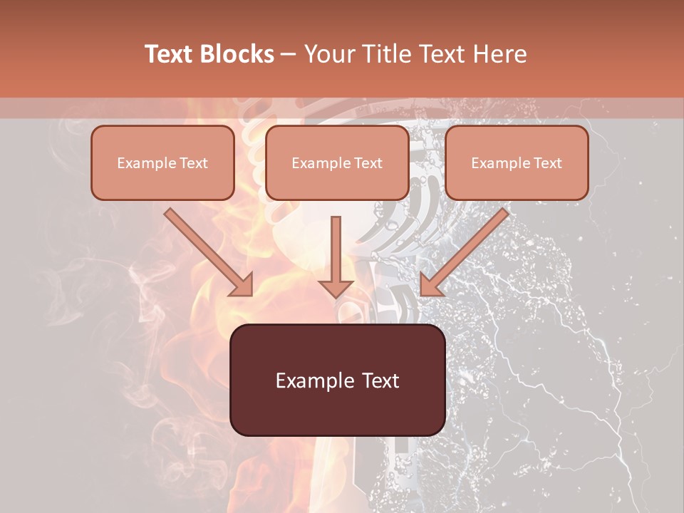 Voice Singing Yellow PowerPoint Template