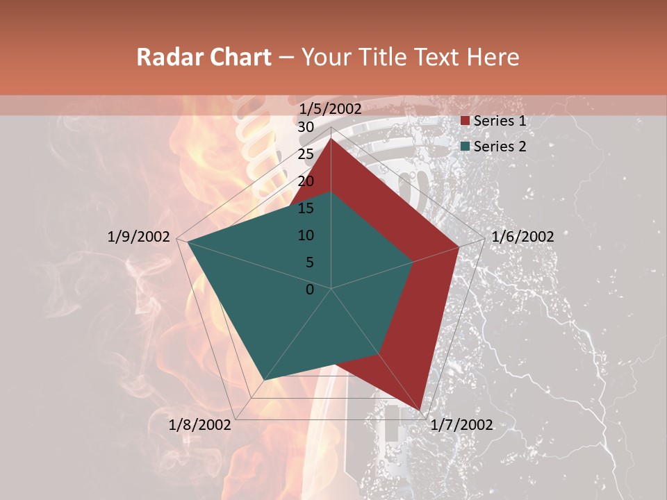 Voice Singing Yellow PowerPoint Template