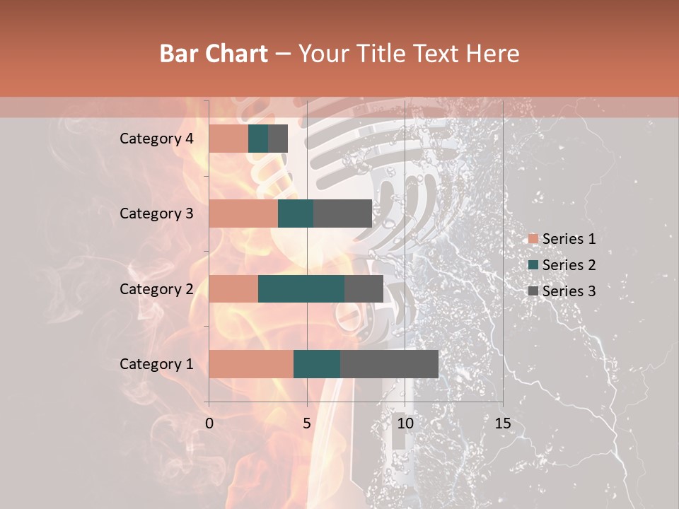 Voice Singing Yellow PowerPoint Template