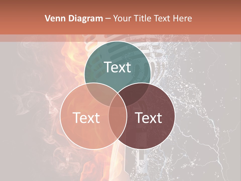 Voice Singing Yellow PowerPoint Template