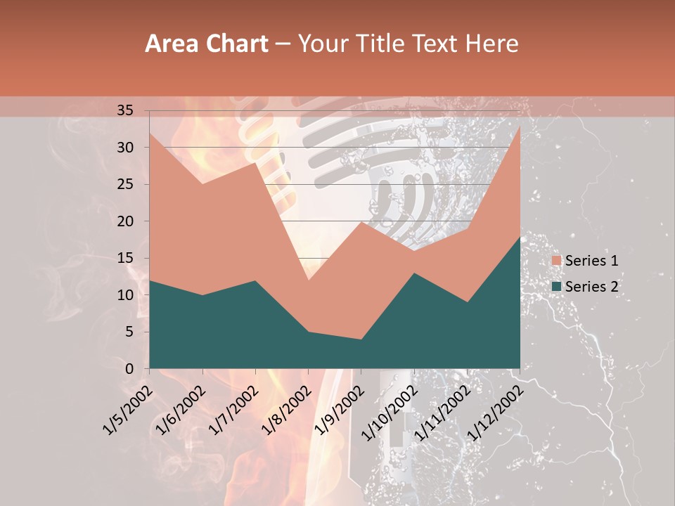 Voice Singing Yellow PowerPoint Template