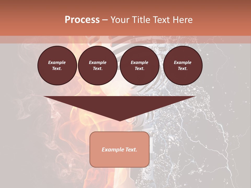 Voice Singing Yellow PowerPoint Template