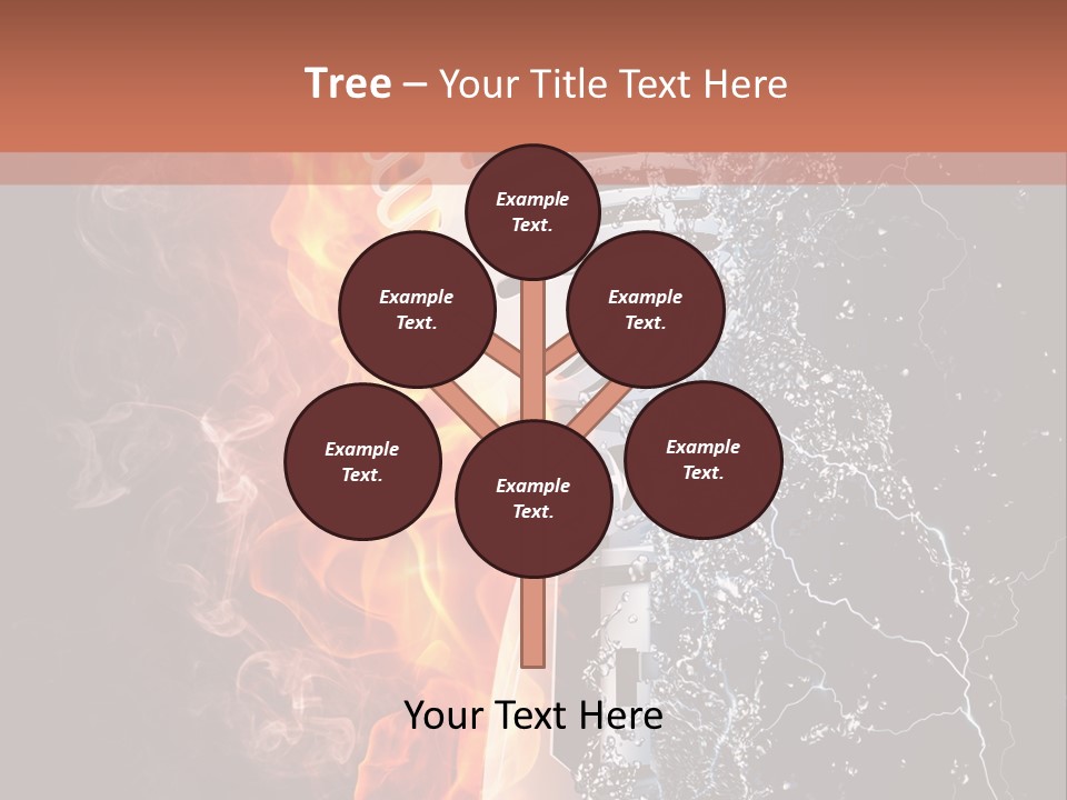 Voice Singing Yellow PowerPoint Template