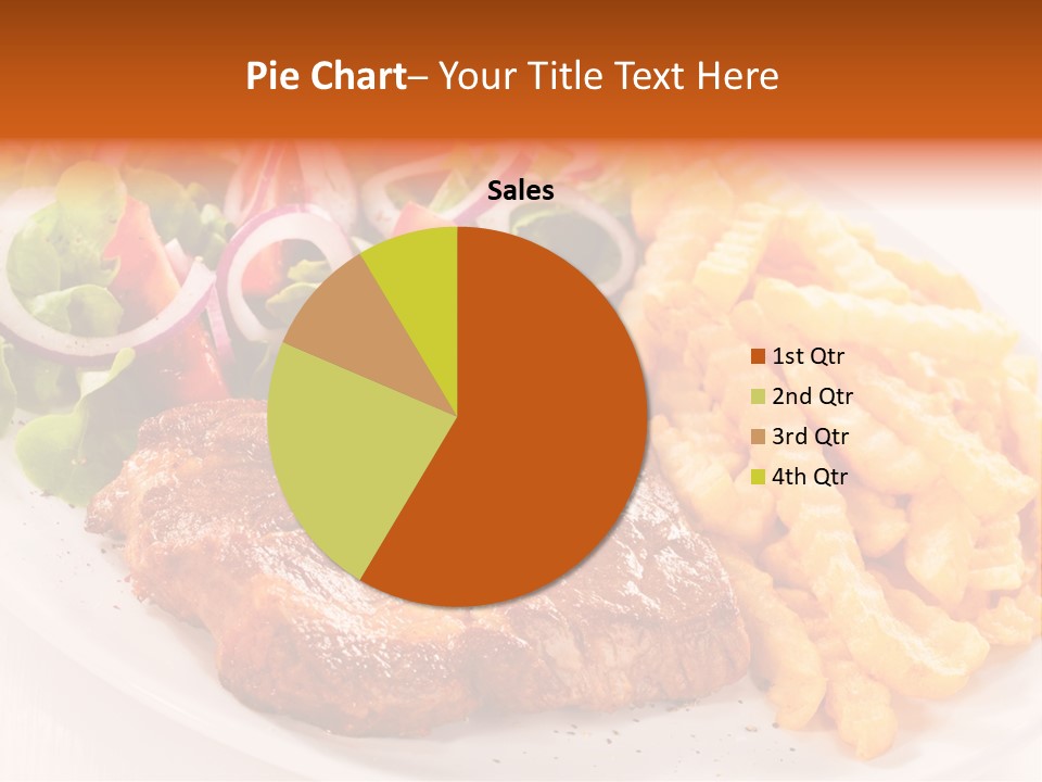 Portion Diet Barbecue PowerPoint Template