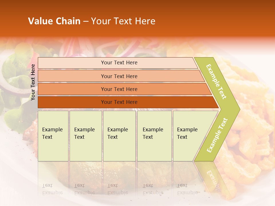 Portion Diet Barbecue PowerPoint Template