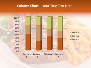 Portion Diet Barbecue PowerPoint Template