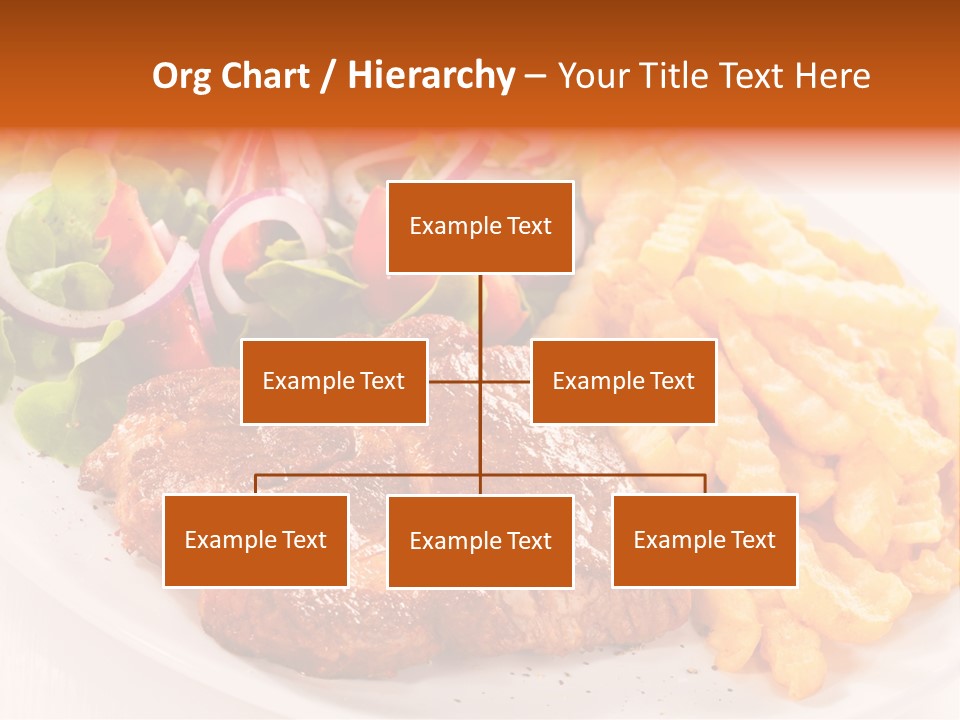 Portion Diet Barbecue PowerPoint Template