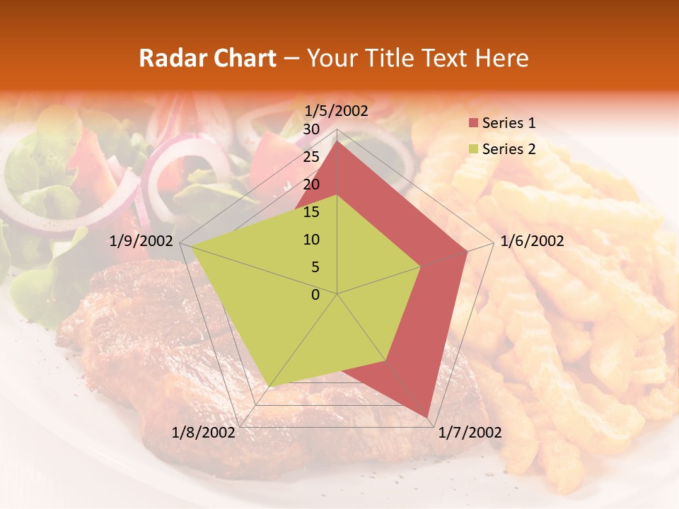Portion Diet Barbecue PowerPoint Template
