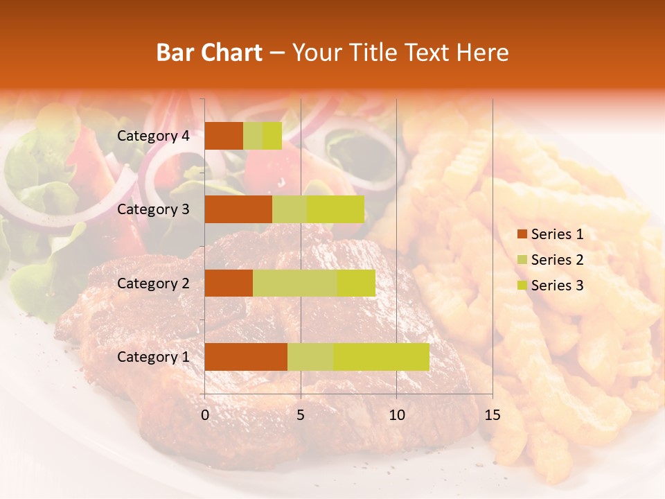 Portion Diet Barbecue PowerPoint Template