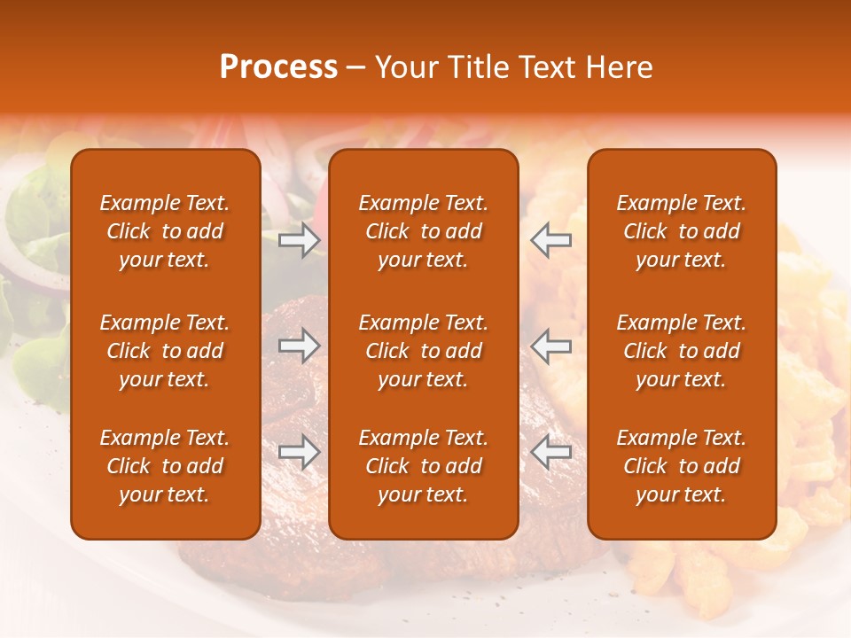 Portion Diet Barbecue PowerPoint Template