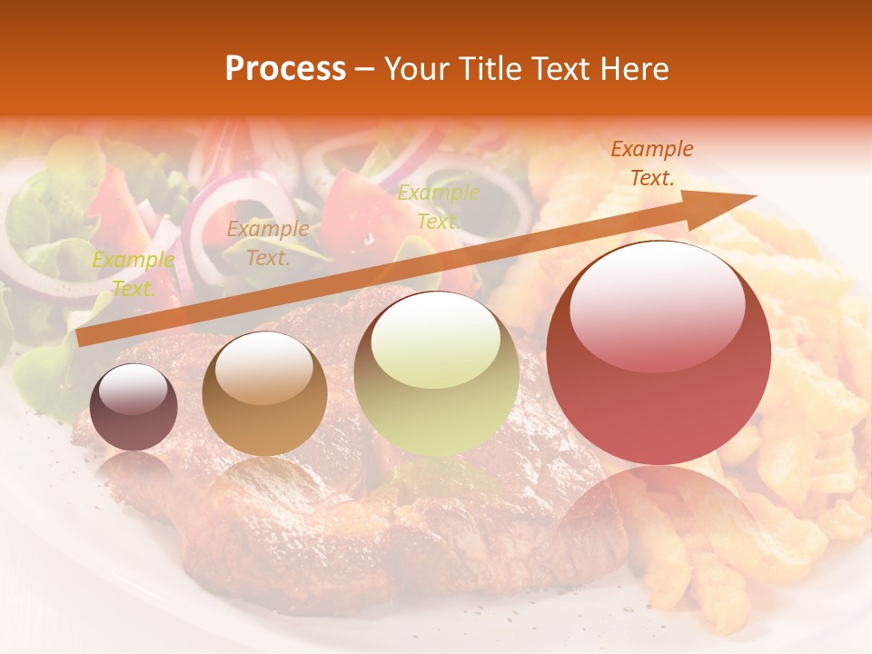 Portion Diet Barbecue PowerPoint Template