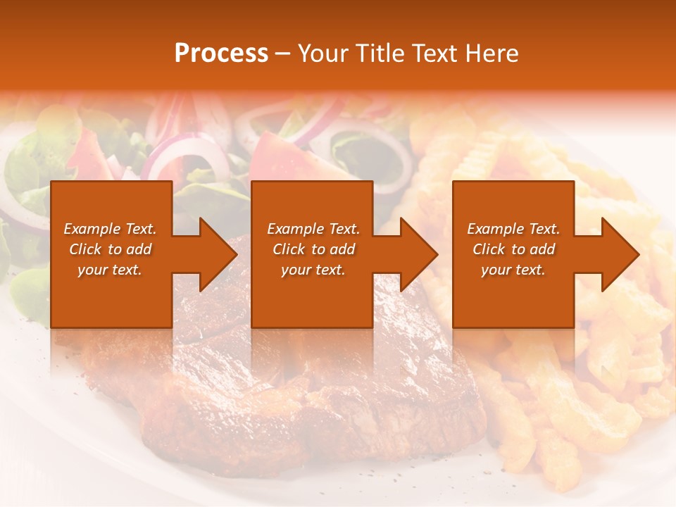 Portion Diet Barbecue PowerPoint Template