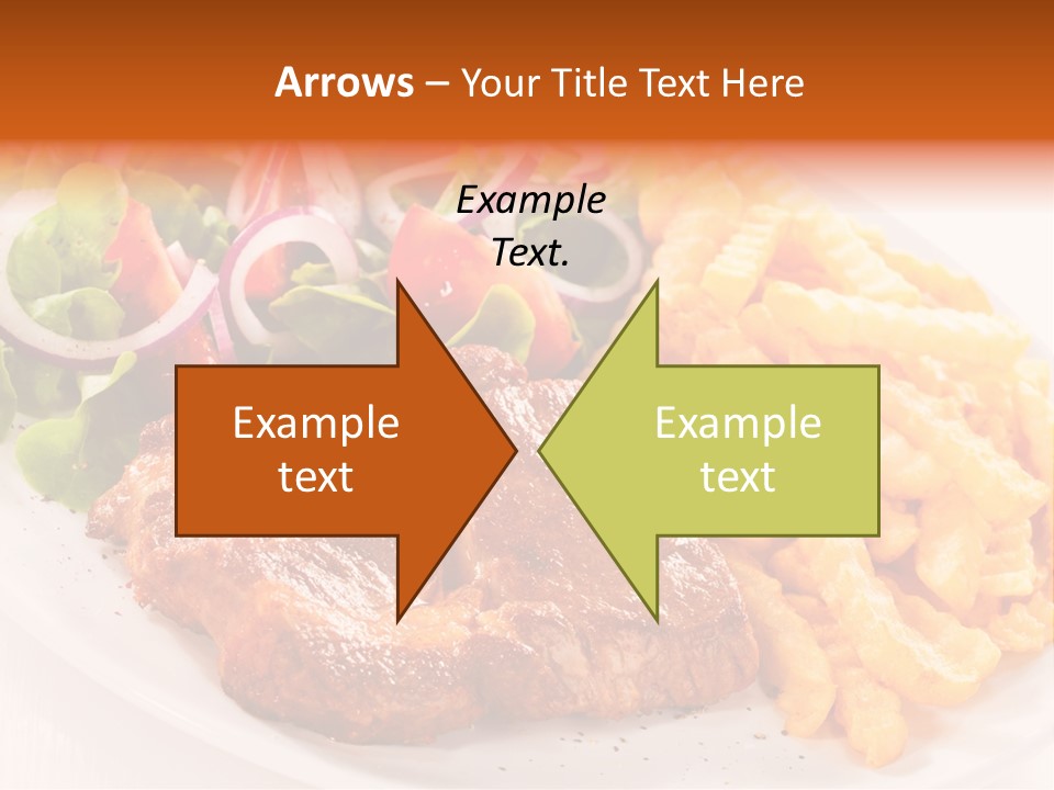 Portion Diet Barbecue PowerPoint Template