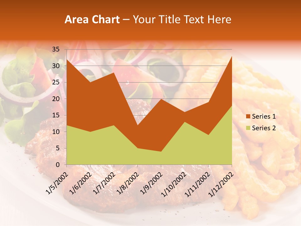 Portion Diet Barbecue PowerPoint Template