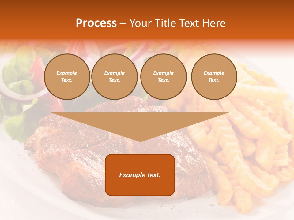 Portion Diet Barbecue PowerPoint Template