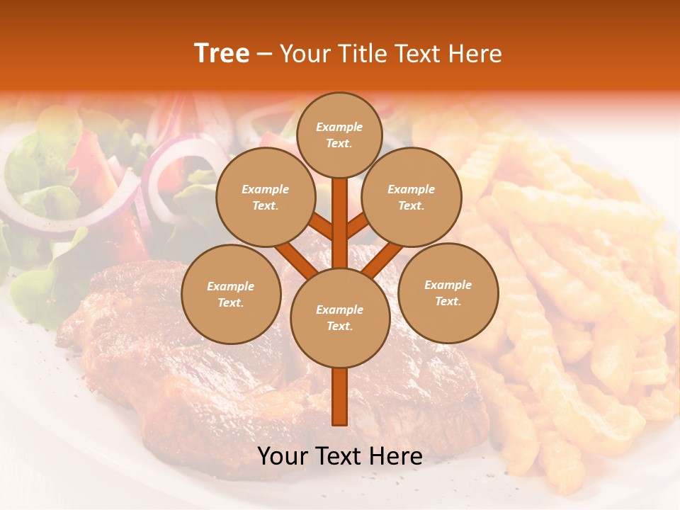 Portion Diet Barbecue PowerPoint Template