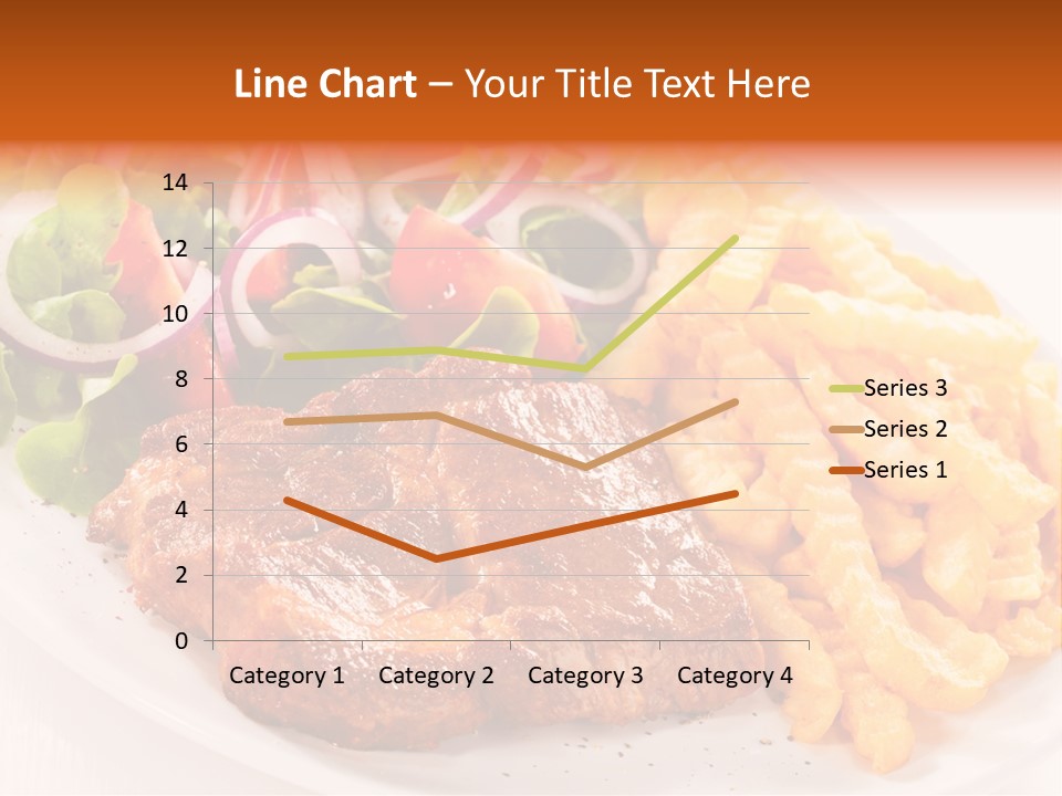 Portion Diet Barbecue PowerPoint Template