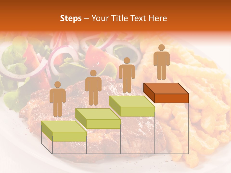 Portion Diet Barbecue PowerPoint Template