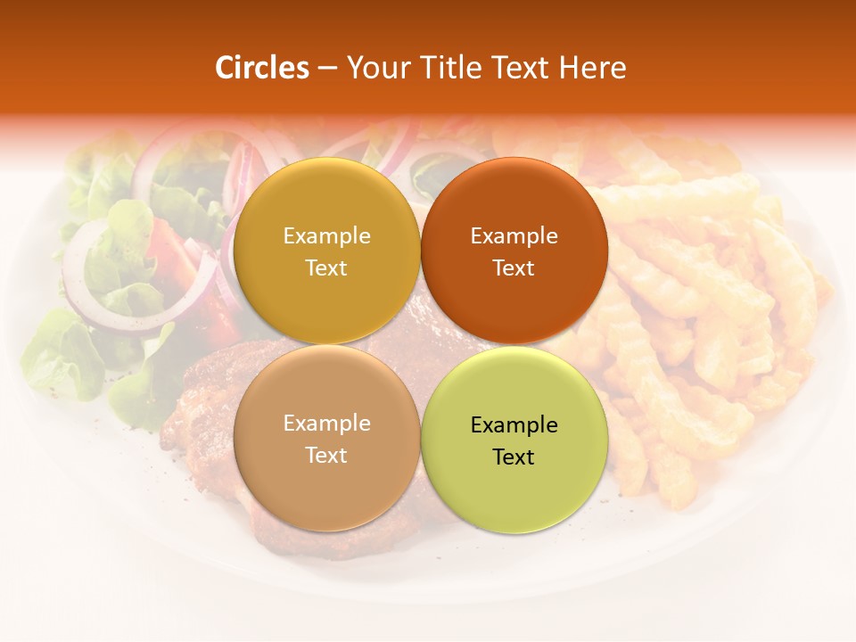 Dining Fillet Snack PowerPoint Template