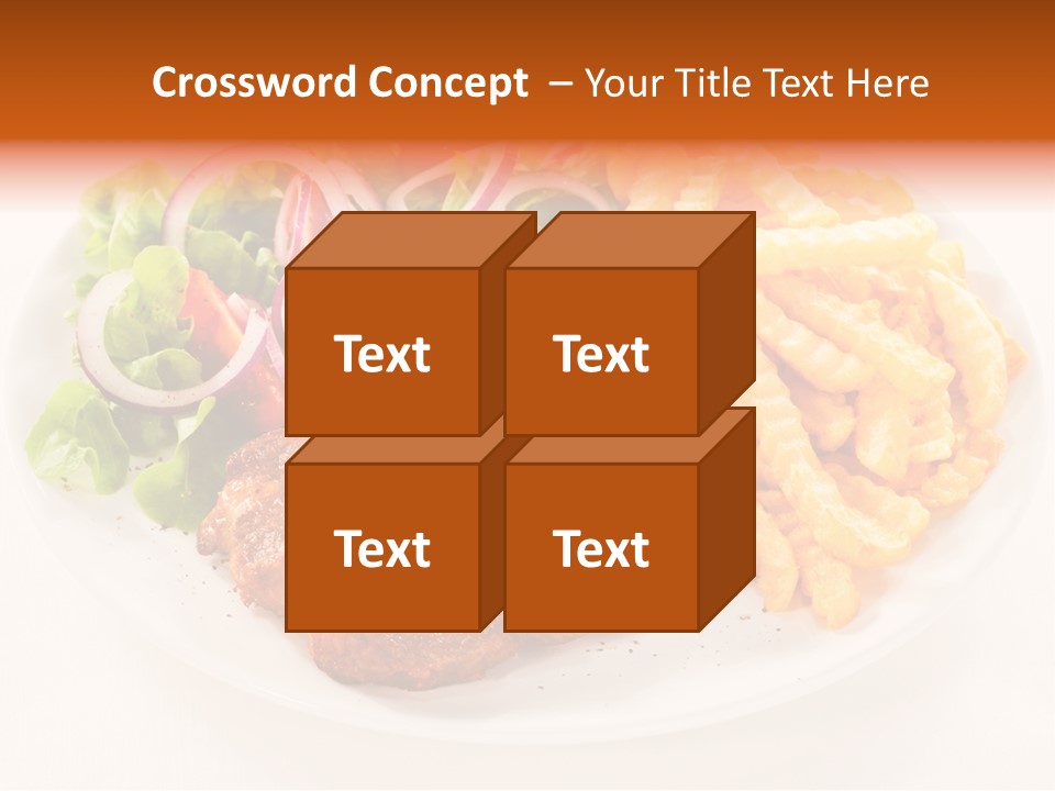 Dining Fillet Snack PowerPoint Template