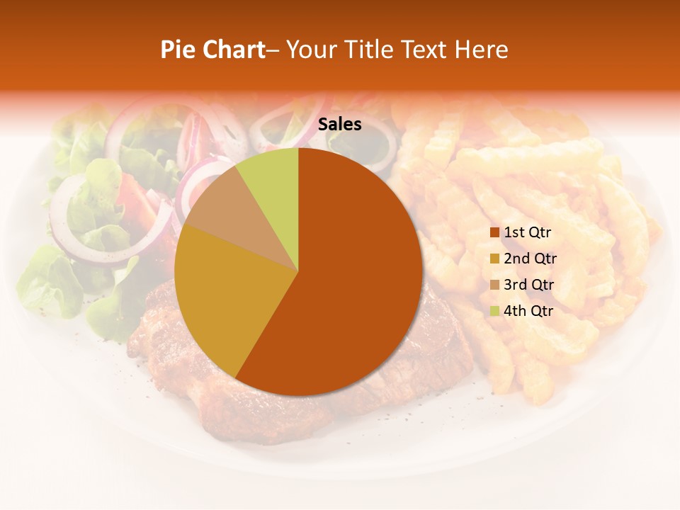 Dining Fillet Snack PowerPoint Template