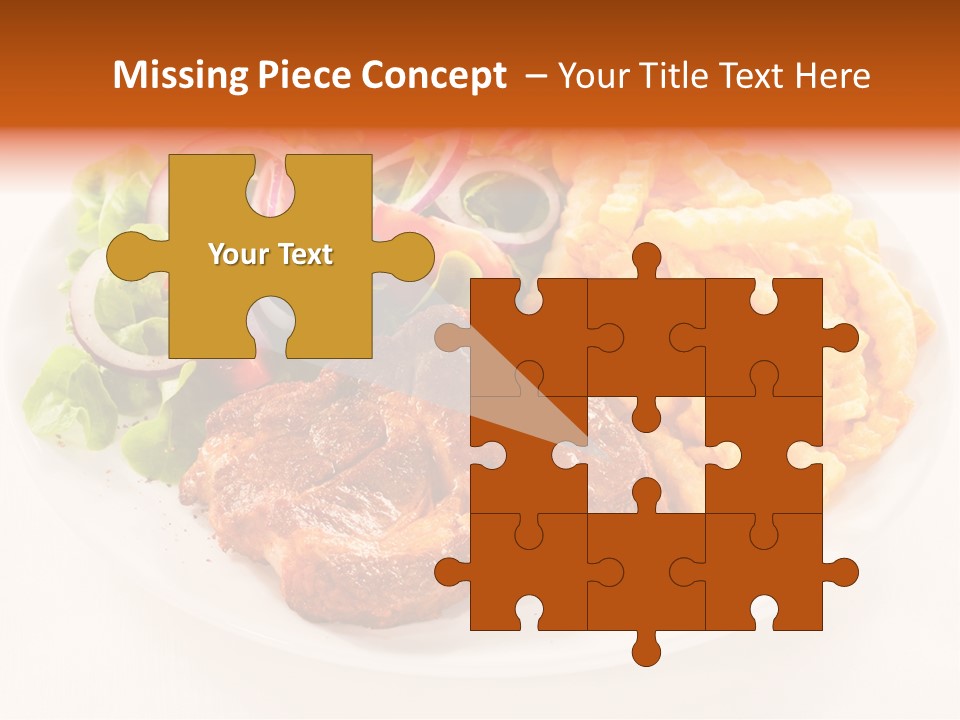 Dining Fillet Snack PowerPoint Template