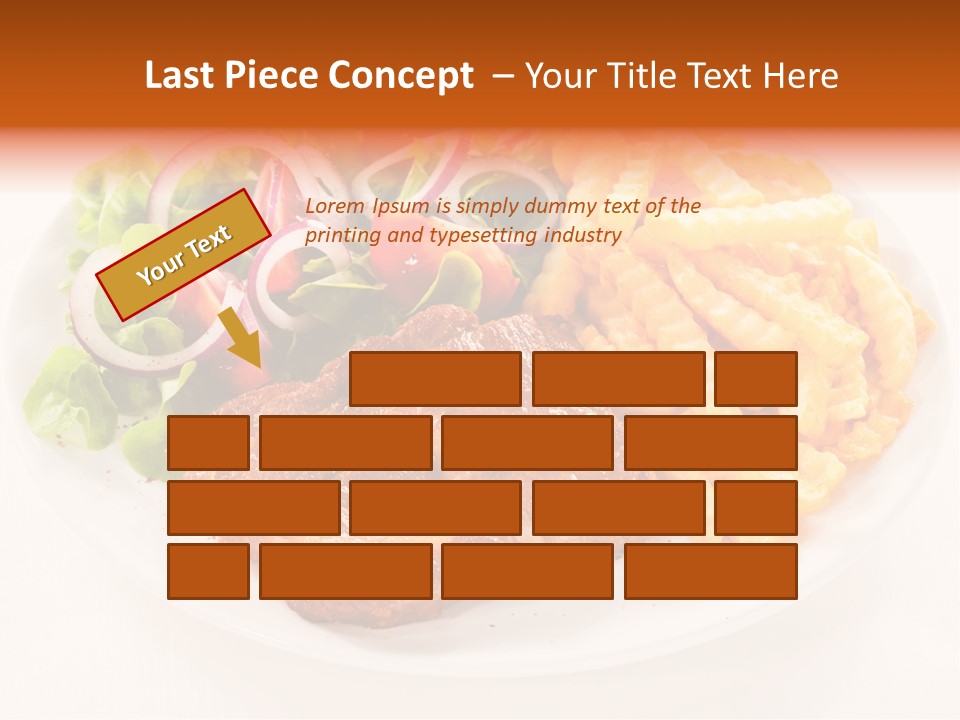 Dining Fillet Snack PowerPoint Template