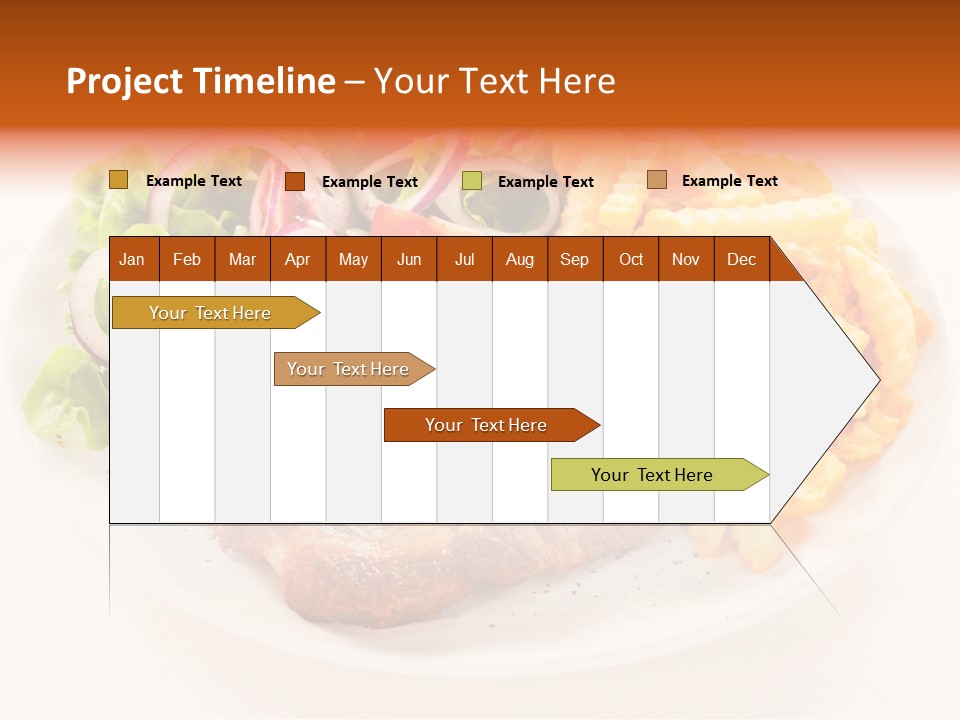 Dining Fillet Snack PowerPoint Template