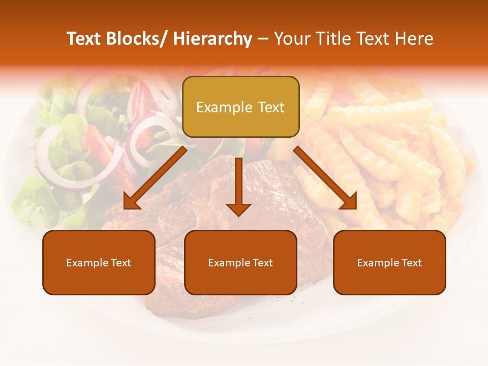 Dining Fillet Snack PowerPoint Template