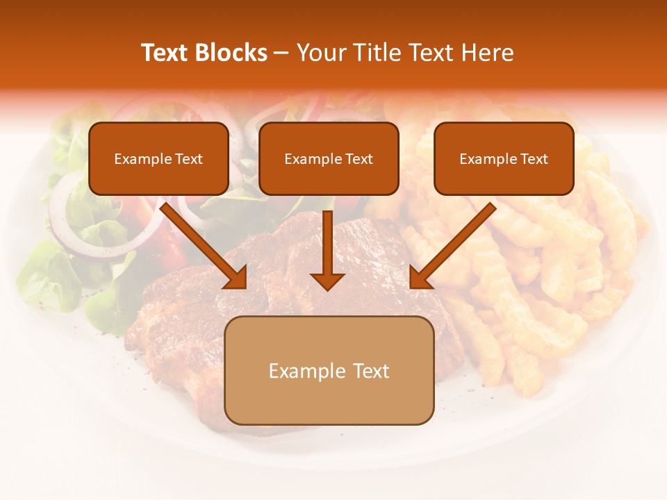 Dining Fillet Snack PowerPoint Template