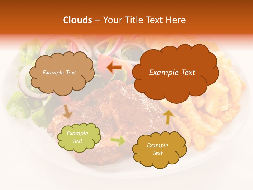 Dining Fillet Snack PowerPoint Template