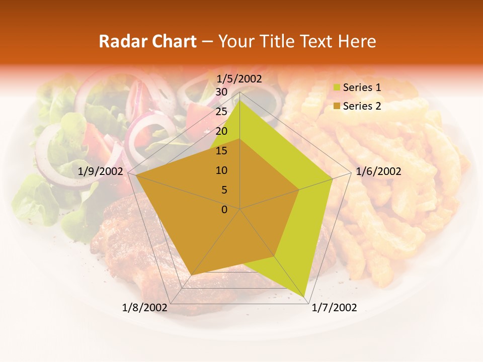 Dining Fillet Snack PowerPoint Template