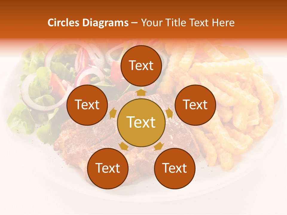 Dining Fillet Snack PowerPoint Template