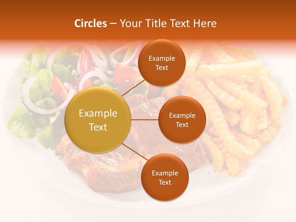 Dining Fillet Snack PowerPoint Template