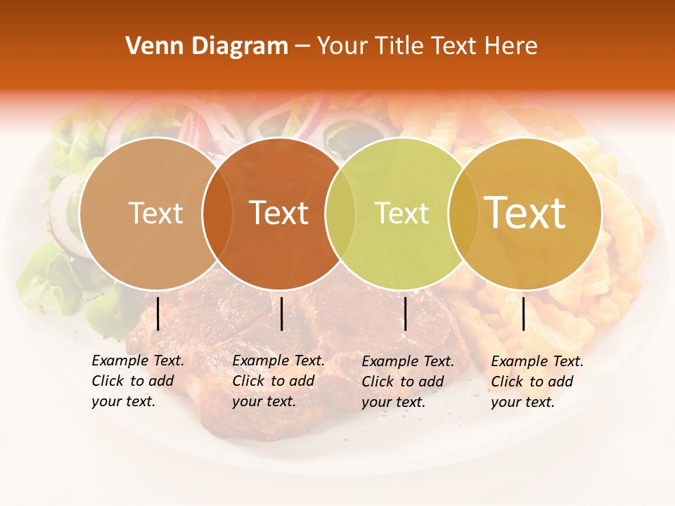 Dining Fillet Snack PowerPoint Template
