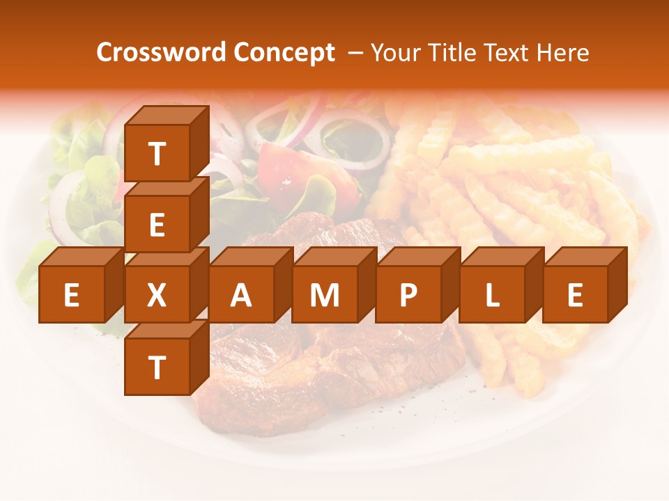 Dining Fillet Snack PowerPoint Template