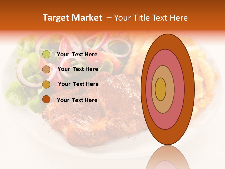 Dining Fillet Snack PowerPoint Template