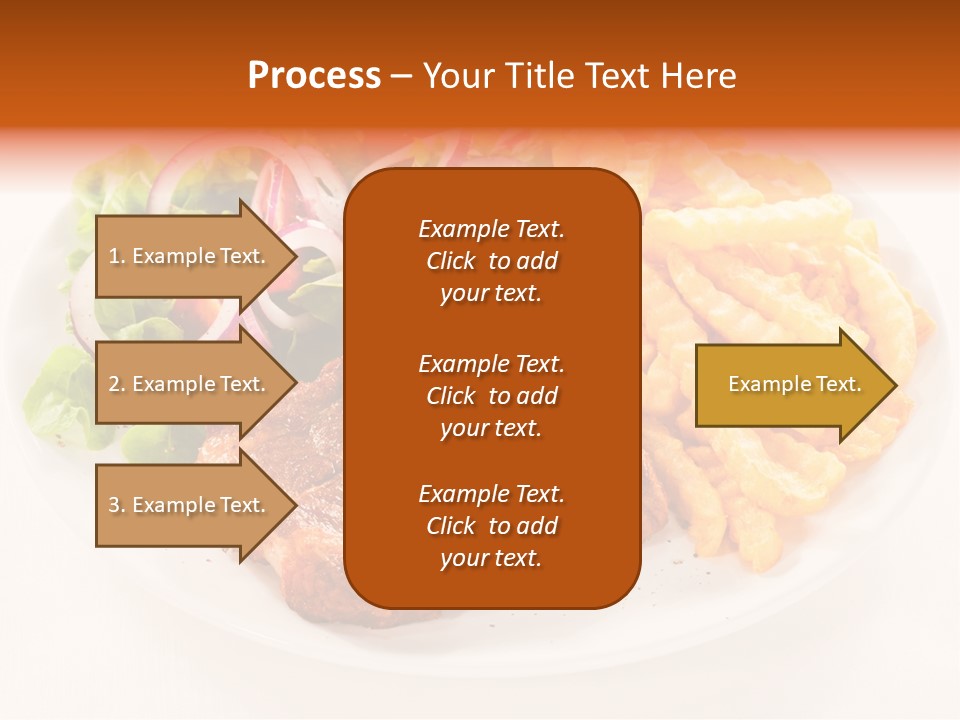 Dining Fillet Snack PowerPoint Template