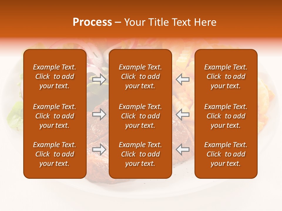 Dining Fillet Snack PowerPoint Template