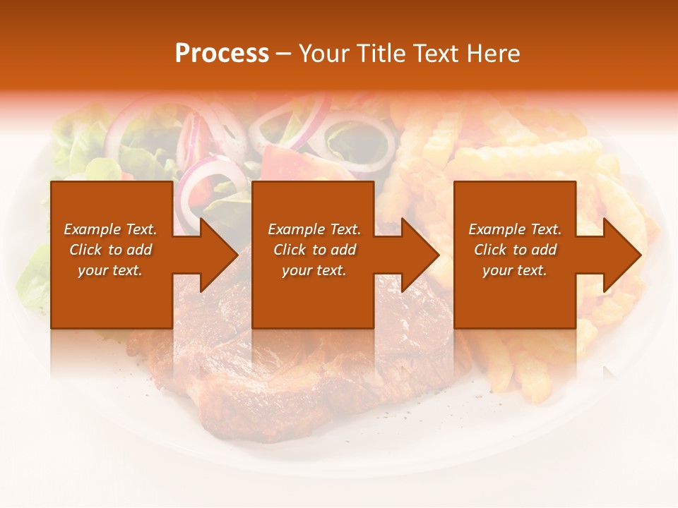 Dining Fillet Snack PowerPoint Template