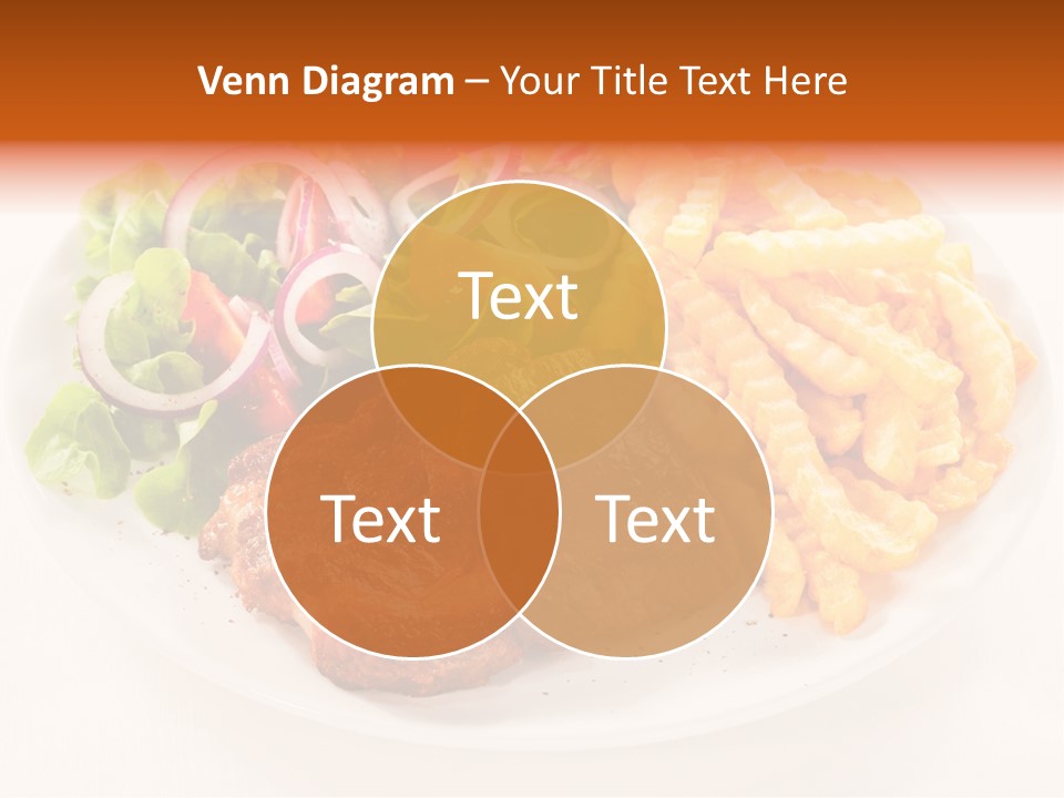 Dining Fillet Snack PowerPoint Template