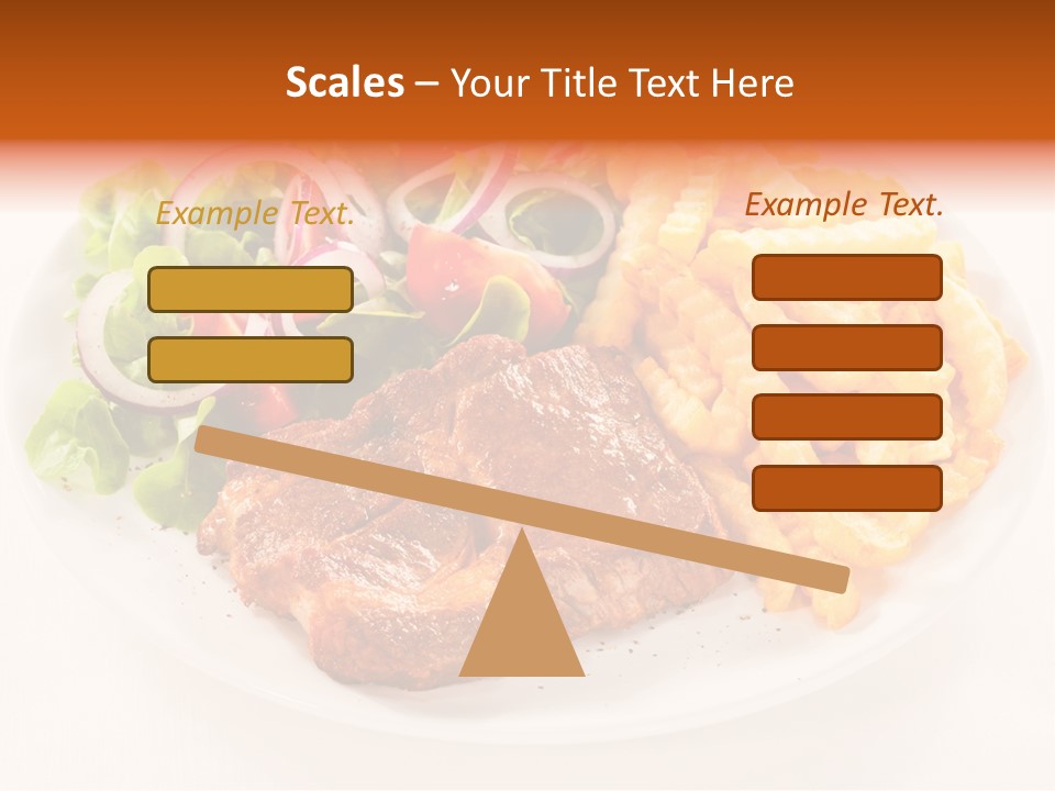 Dining Fillet Snack PowerPoint Template