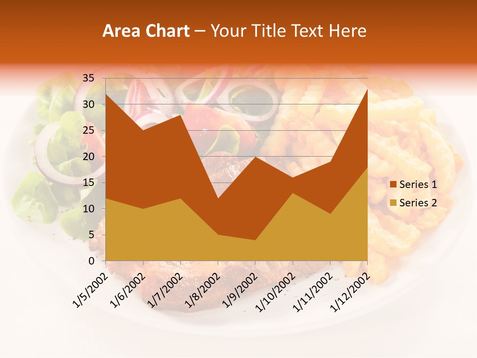 Dining Fillet Snack PowerPoint Template