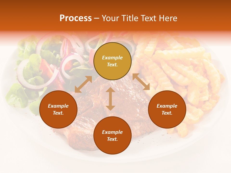 Dining Fillet Snack PowerPoint Template