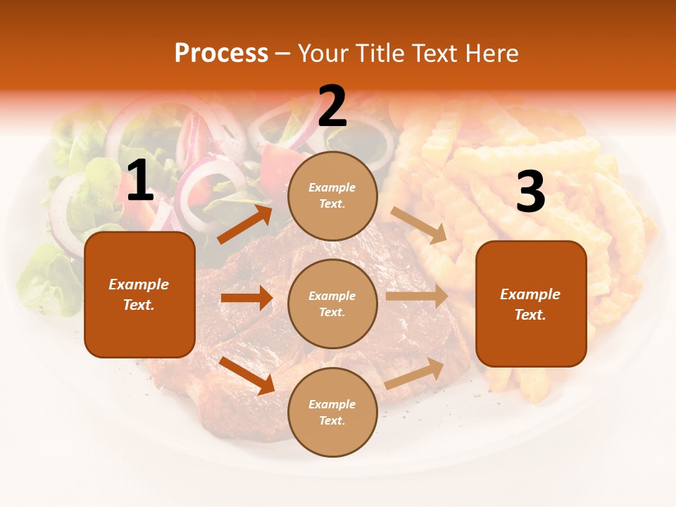 Dining Fillet Snack PowerPoint Template