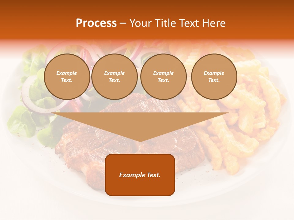 Dining Fillet Snack PowerPoint Template